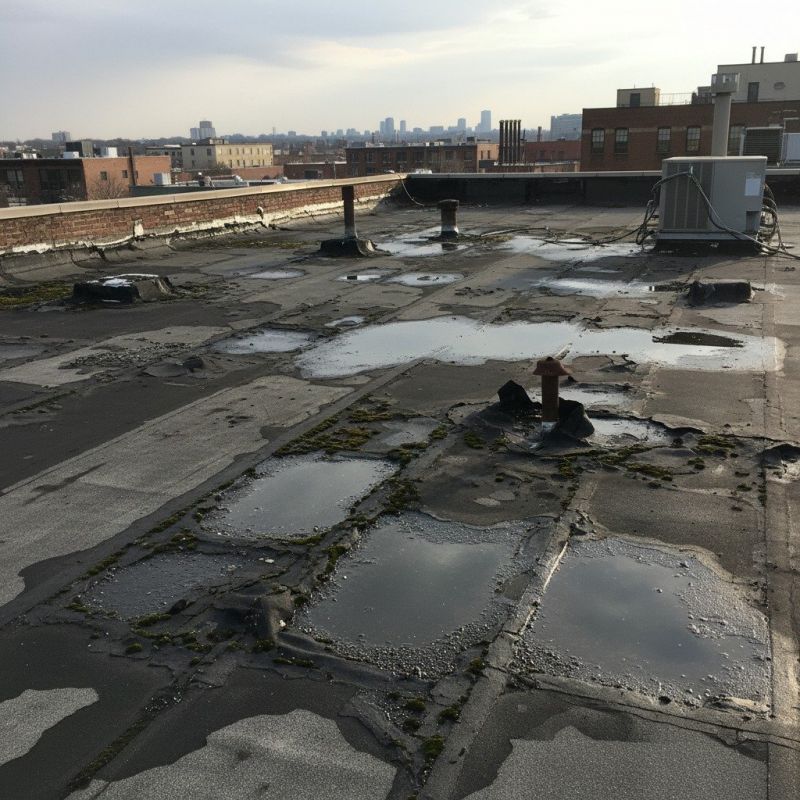 Flat Roof Tar Repair